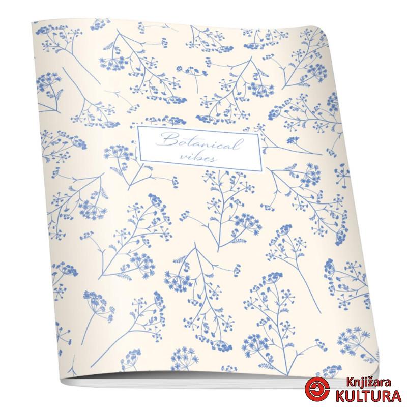 SVESKA A5 60L BOTANICAL VIBES DIKTO 