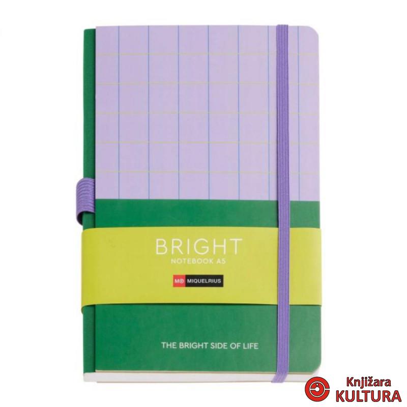 SVESKA A5 DOTTED GREEN BRIGHT MR08263 