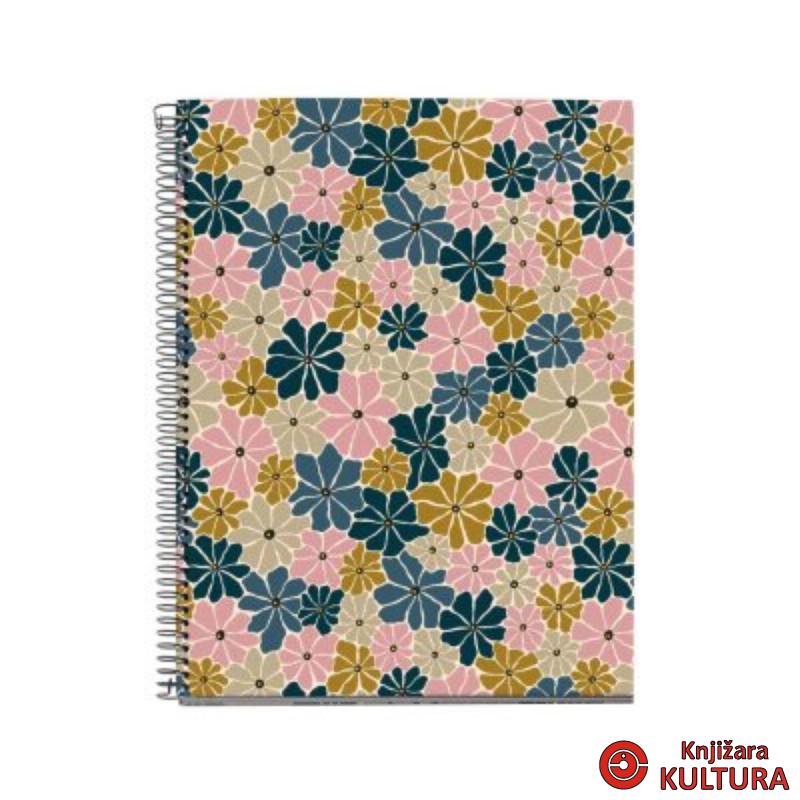 SVESKA A4 100L MIX BOHO ESSENCE DIKTO MR04405 