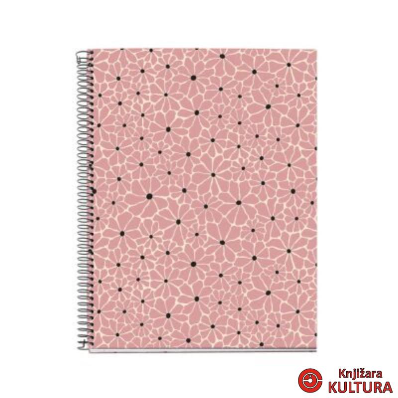 SVESKA A4 100L BLUSH BOHO ESSENCE DIKTO MR04407 