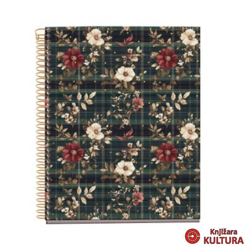 SVESKA A5 100L POPPIES HIFHLAND DAYS DIKTO MR04415 