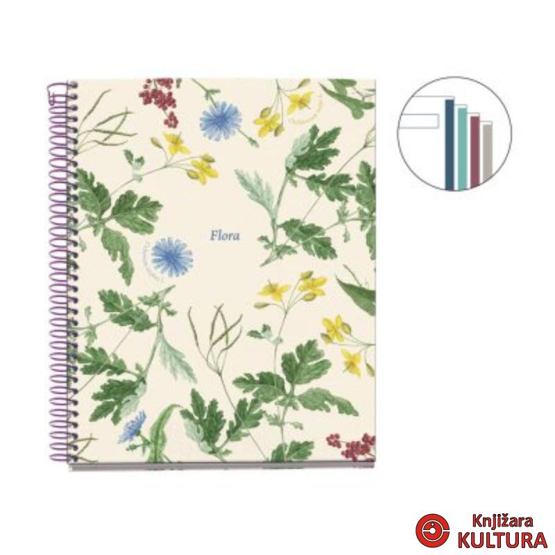 SVESKA A5 100L LISA MEDITERANEO B.FLORA MR04422 