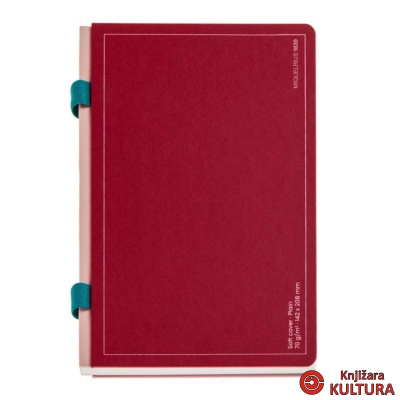 SVESKA A5 DOUBLE PLAIN DOT.RED MR08316 