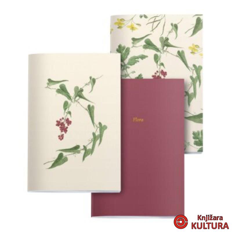 SVESKE A5 3/1 BOTANICAL FLORA MR8326 