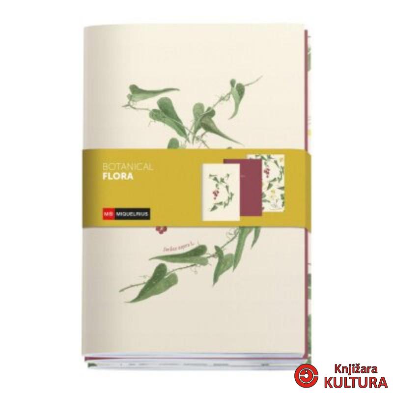 SVESKE A5 3/1 BOTANICAL FLORA MR8326 