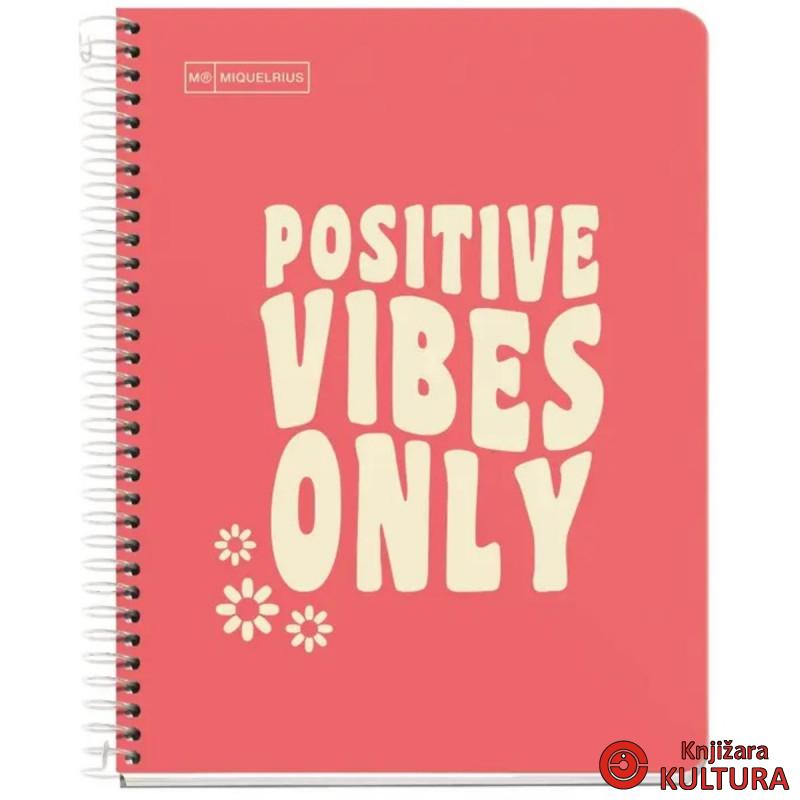 SVESKA A5 100 SQU 90G MESSAGES CAPRI 