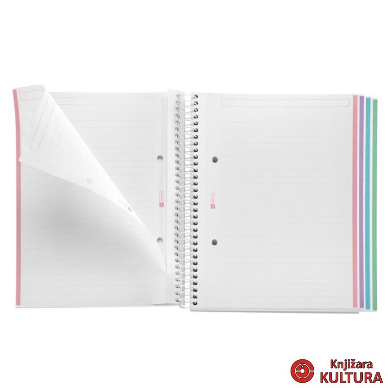 SVESKA A5 120 HOR 70g PP AURORA WEST BAY 