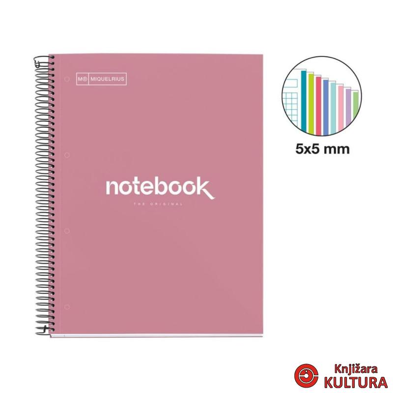 SVESKA A4 160 SQU 90g EMOTIONS ROSE DUST 