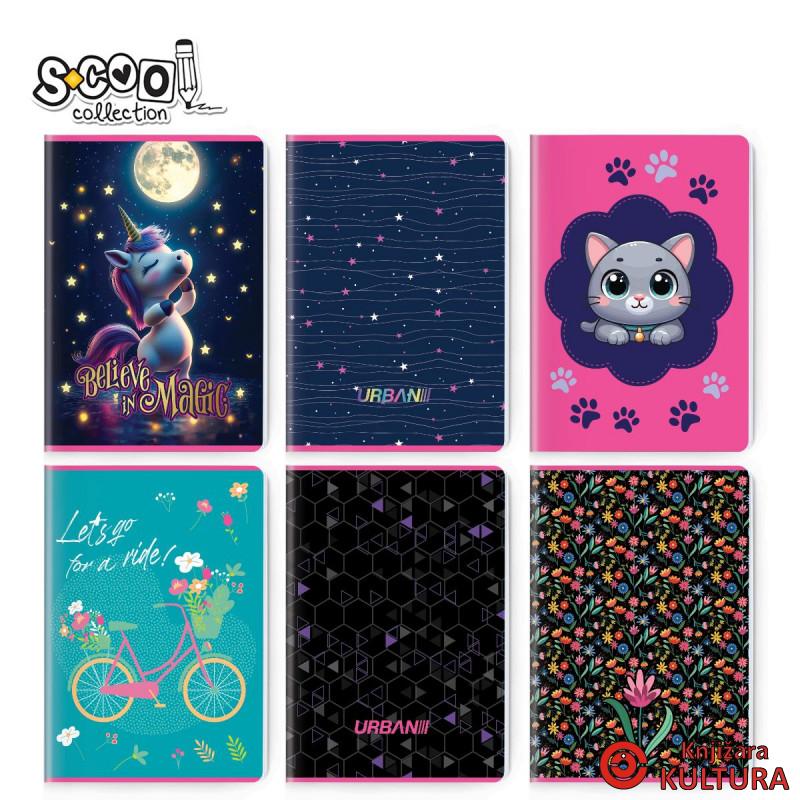 SVESKA A5 MP 52L GIRL'S COLL.2026 LATAJN PREMIUM SC3507 