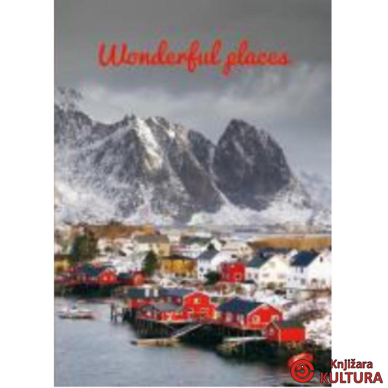 SVESKA A4 52L WONDERFUL PLACES DIKTO 