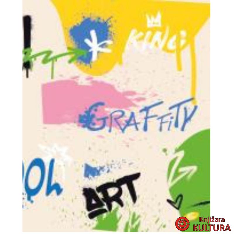 SVESKA A4 52L GRAFITI NEW KARO 