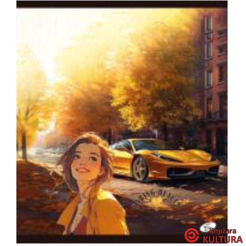 SVESKA A4 52L CARS NEW KARO 