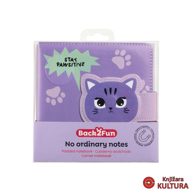 SVESKA PADDED MAGNET KITTY B2F 