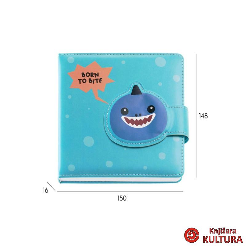 SVESKA PADDED MAGNET SHARK B2F 