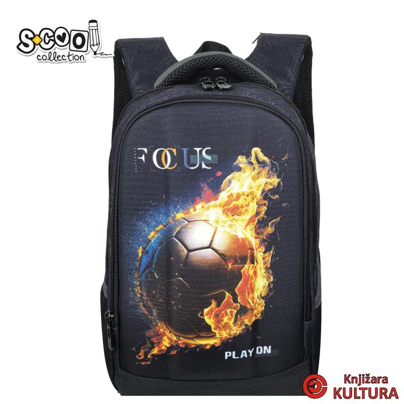 RANAC OJAČANA LEĐA SA CVRSTIM PREDNJIM DZEPOM PLAY ON 40*29*14CM SC3320 