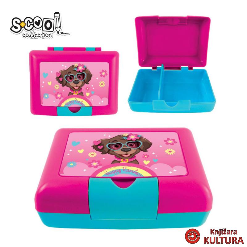 KUTIJA ZA UŽINU 17,5*13,6CM 900ML SC3408 