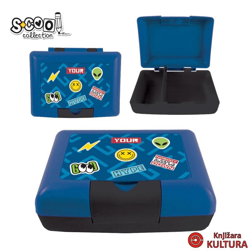 KUTIJA ZA UŽINU 17,5*13,6CM 900ML SC3409 