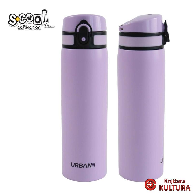 FLAŠICA ZA VODU URBAN STAINLES STEEL 6,5*22,10CM 600ML SC3397 