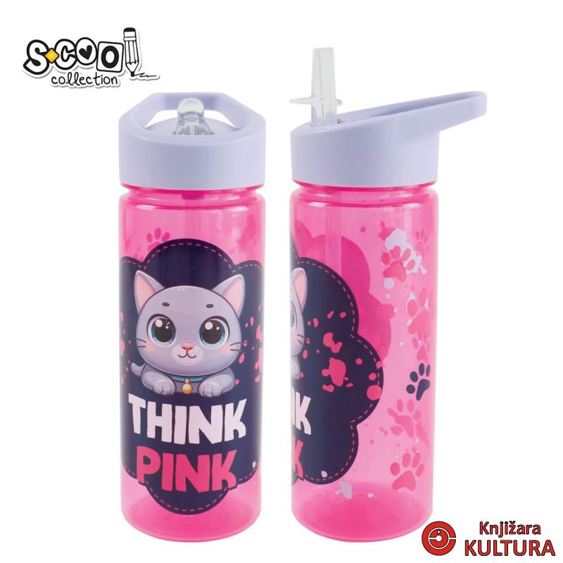 FLAŠICA ZA VODU PVC 6,6/8,5*23CM 600ML  SC3401 