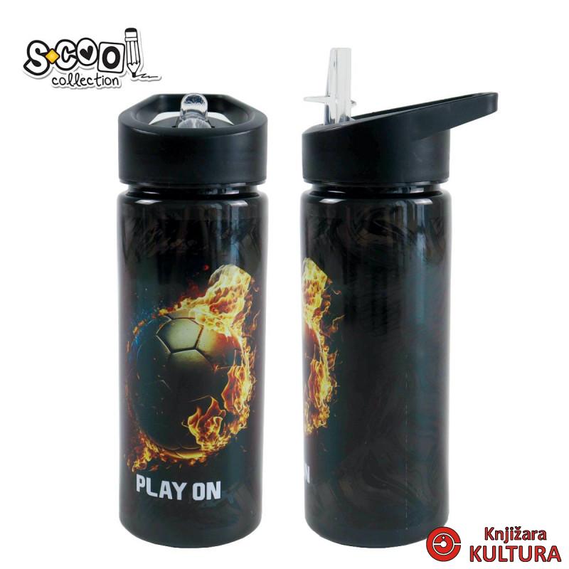 FLAŠICA ZA VODU PVC 6,6/8,5*23CM 600ML  SC3404 