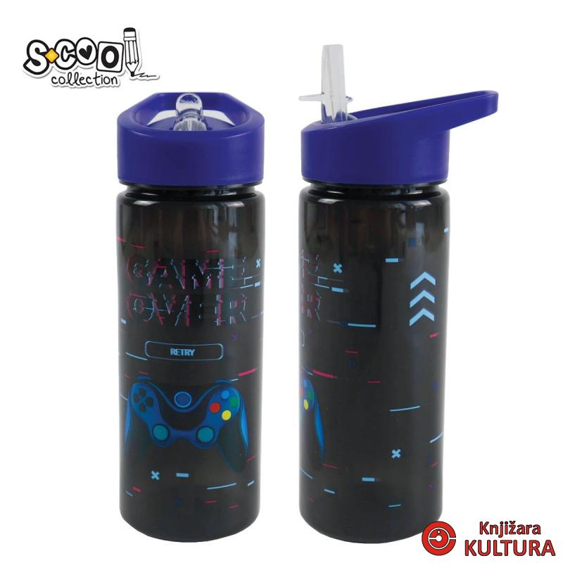 FLAŠICA ZA VODU PVC 6,6/8,5*23CM 600ML  SC3405 