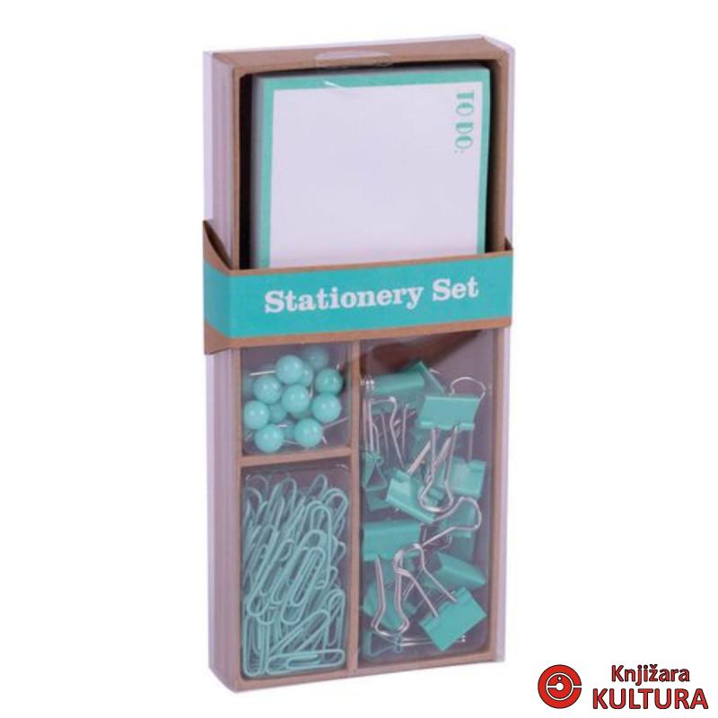 KANCELARIJSKI SET FOUR COLL. GREEN 