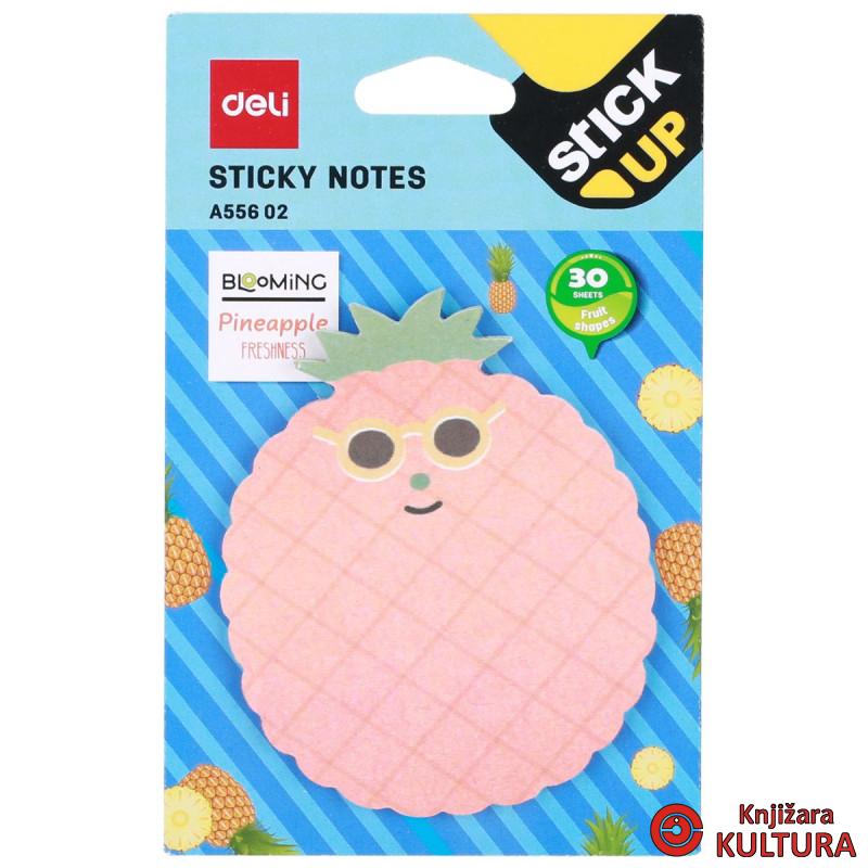 STIKER BLOK DELI VOĆKICE 76Ă—76mm - 30 lista - 4 dezena EA55602 