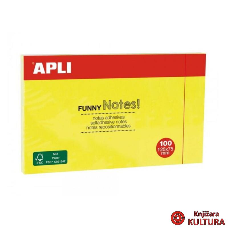 POST IT BRIGHT YELLOW 125X75 15002AP 