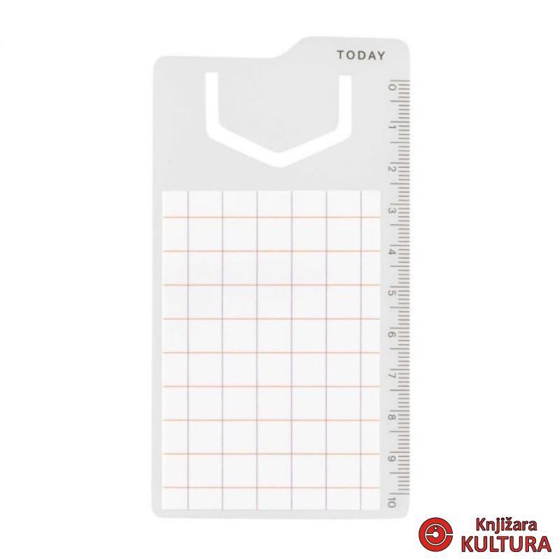 BOOKMARK RULER PLAN 