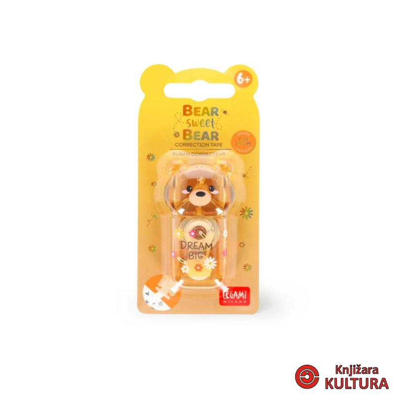 KOREKUR TRAKA - PLIŠANI <br />
MEDVJEDIĆ CTCAT0004 