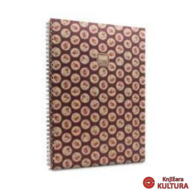 NOTES HEARTS A4 80L 