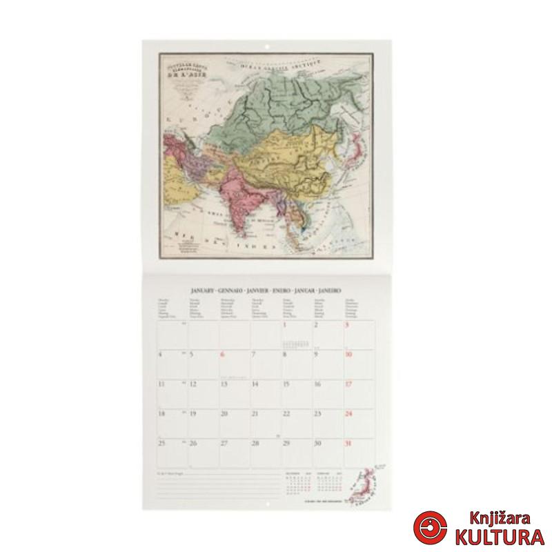 ZIDNI KALENDAR 2027 VINTAGE CAL270038 