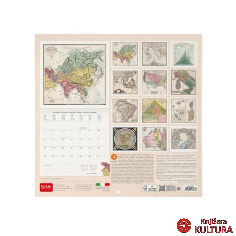 ZIDNI KALENDAR 2027 VINTAGE CAL270038 