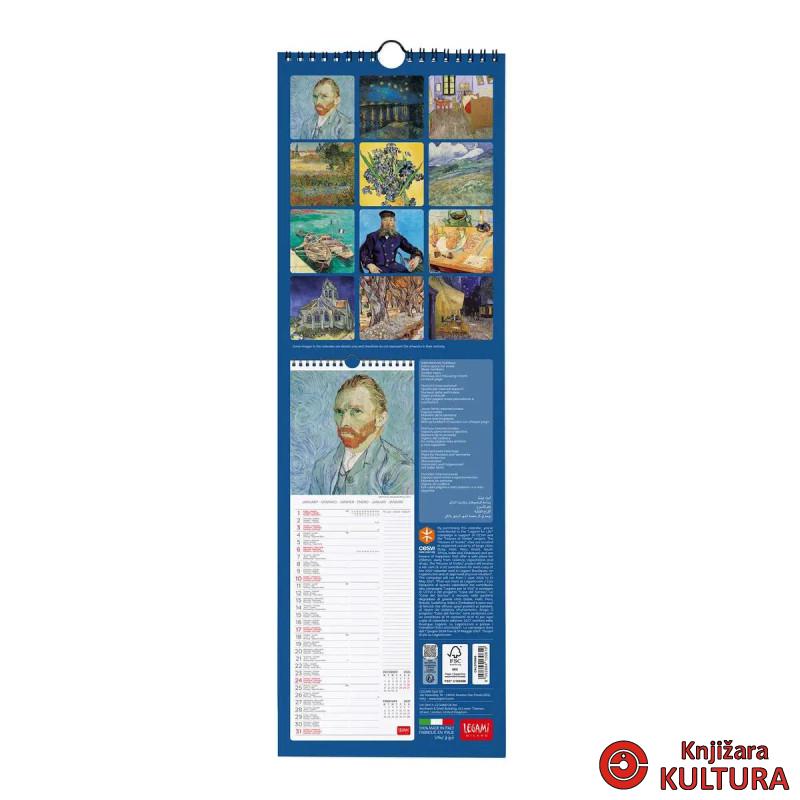 ZIDNI KALENDAR 2027 ART COLL CAL270066 