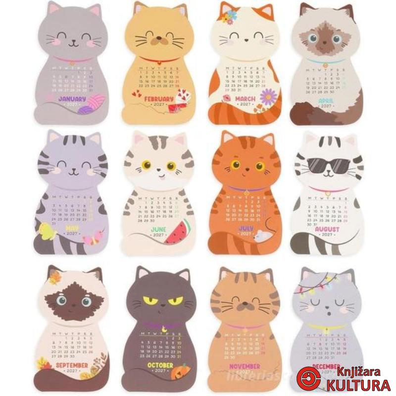 KALENDAR 2027 CATS CALSH270169 