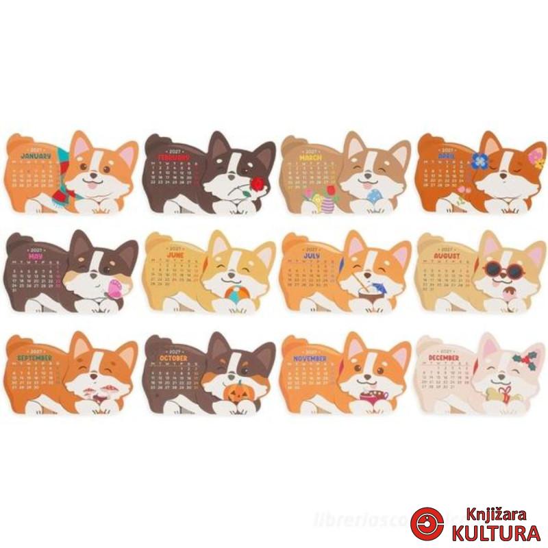 KALENDAR 2027 DOGS CALSH270170 