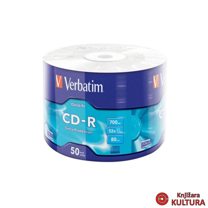 CD-R 700MB 52* VERBATIM EXTRA PRO.50/1 