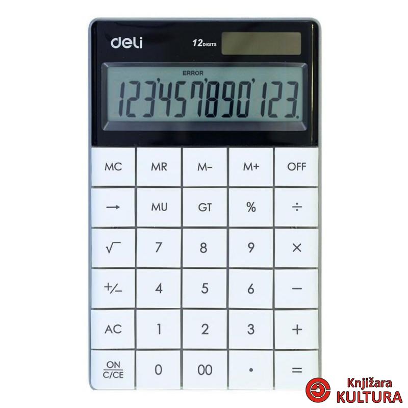 KALKULATOR DELI MATEM.E1589P BJELI 