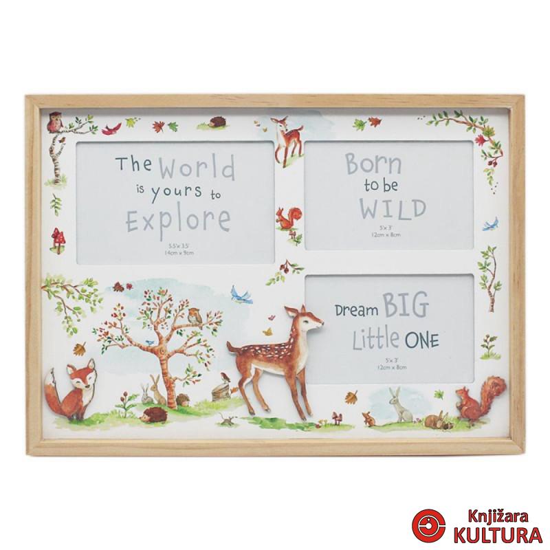 FOTO RAM FOREST FRIENDS COLLAGE LP74442 