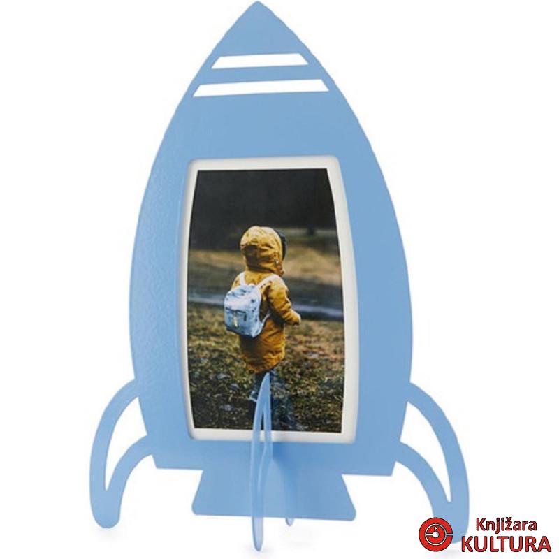 FOTO RAM,Rocket,blue,metal 