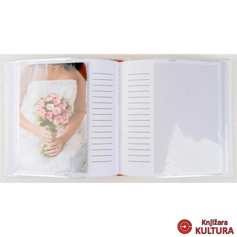 FOTO ALBUM B-4650SW 2HEARTS 1 SILVER 10*15 