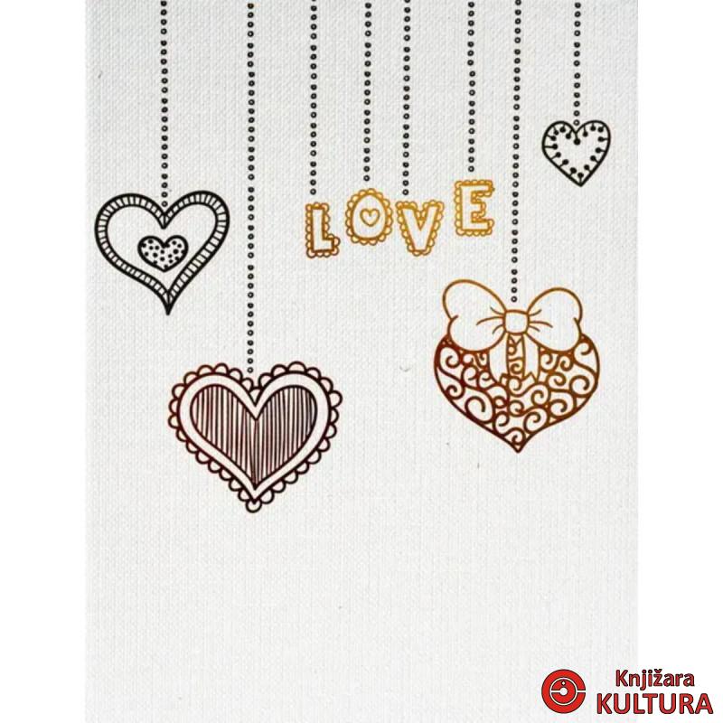 FOTO ALBUM DPH-5736W HEARTS 1 13*18 