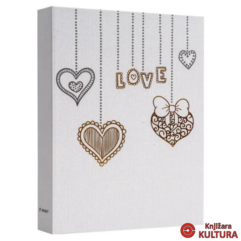 FOTO ALBUM DPH-5736W HEARTS 1 13*18 