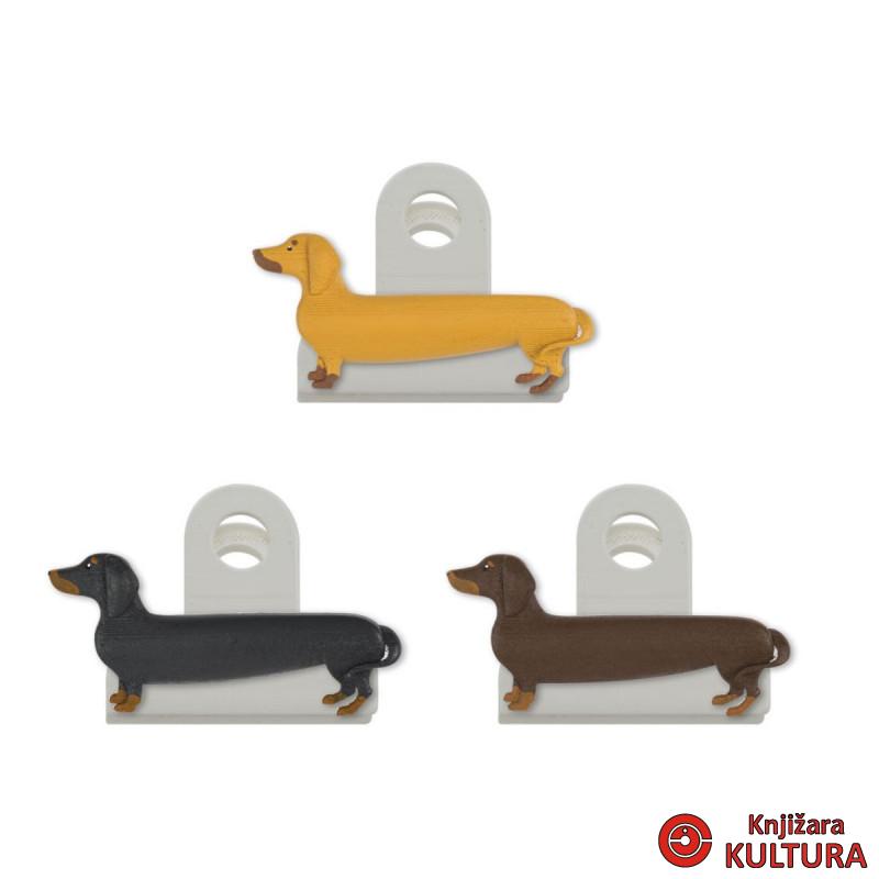 ŠTIPALJKE ZA VREĆICE DOG S/3 