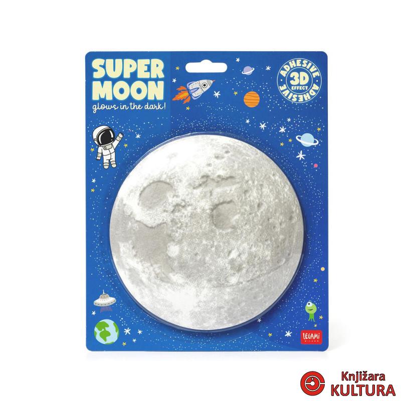 STIKER MJESEC SVIJETLI U MRAKU GLWKIT2 