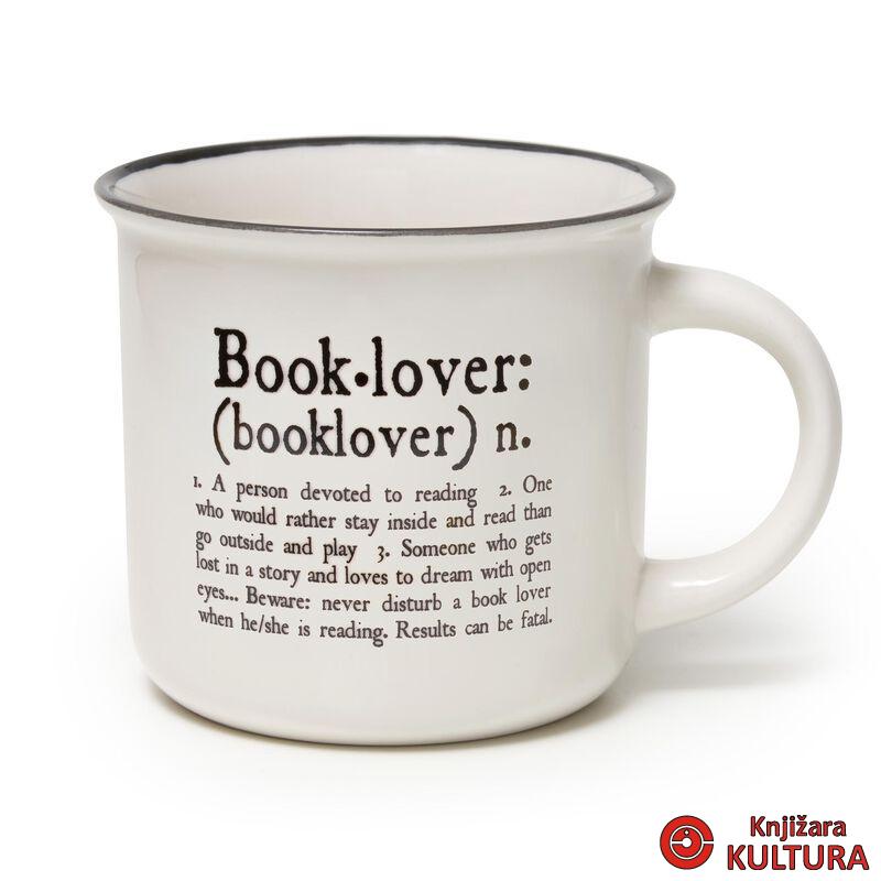 ŠOLJA ZA CAPPUCCINO BOOKLOVER 