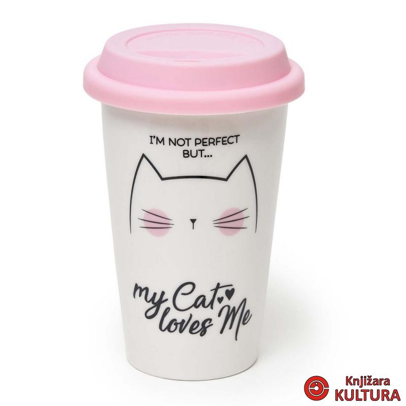PORCELANSKA ŠOLJA - TU VUO' FA' L'AMERICANO - KITTY 