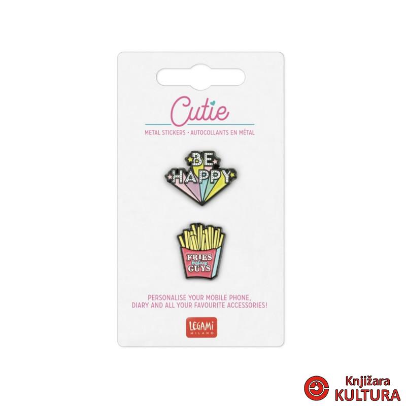 METALNI STIKERI 2/1 - CUTIE – FRIES 