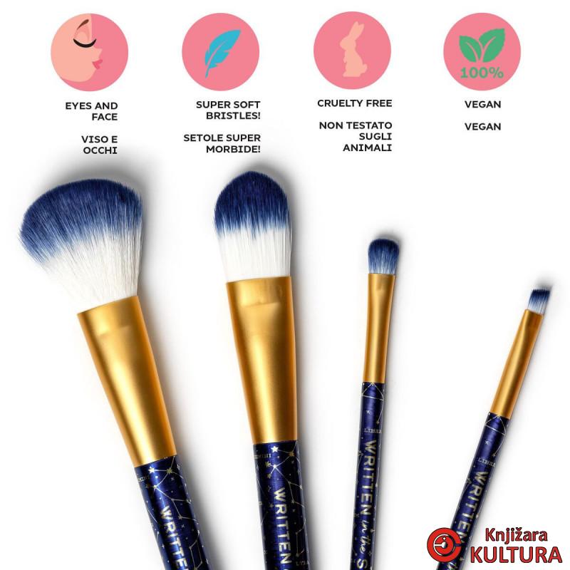ČETKICE ZA ŠMINKANJE 4/1 - OH MY GLOW! - STARS 