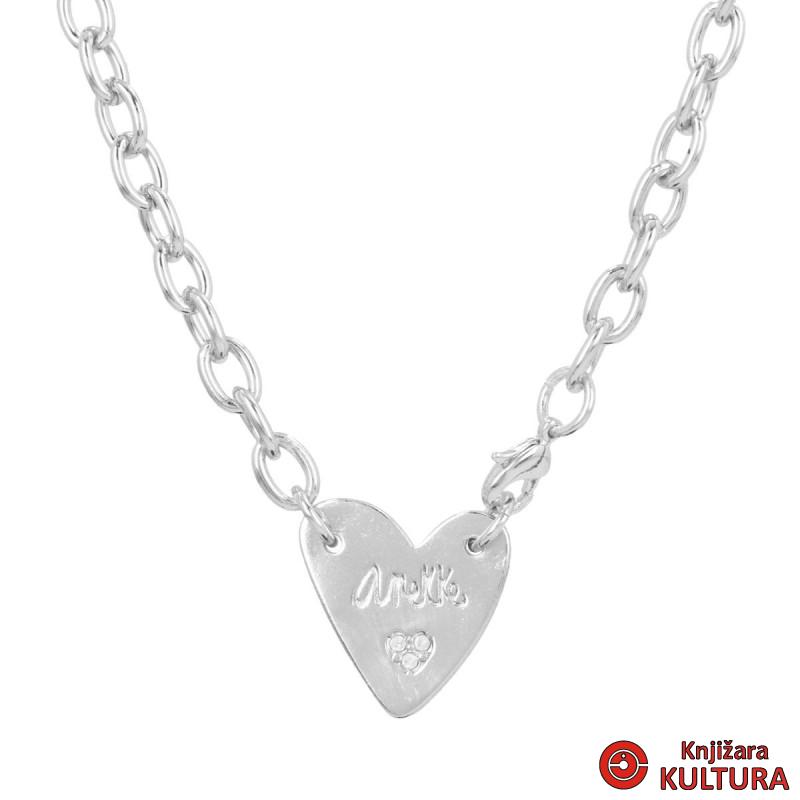 OGRLICA POSREBRENA SRCE 34800-601S 